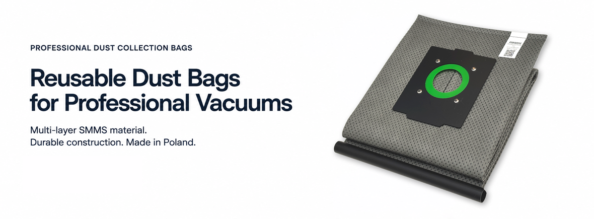 Reusable dust bags for professional vacuum cleaners – A1MATE